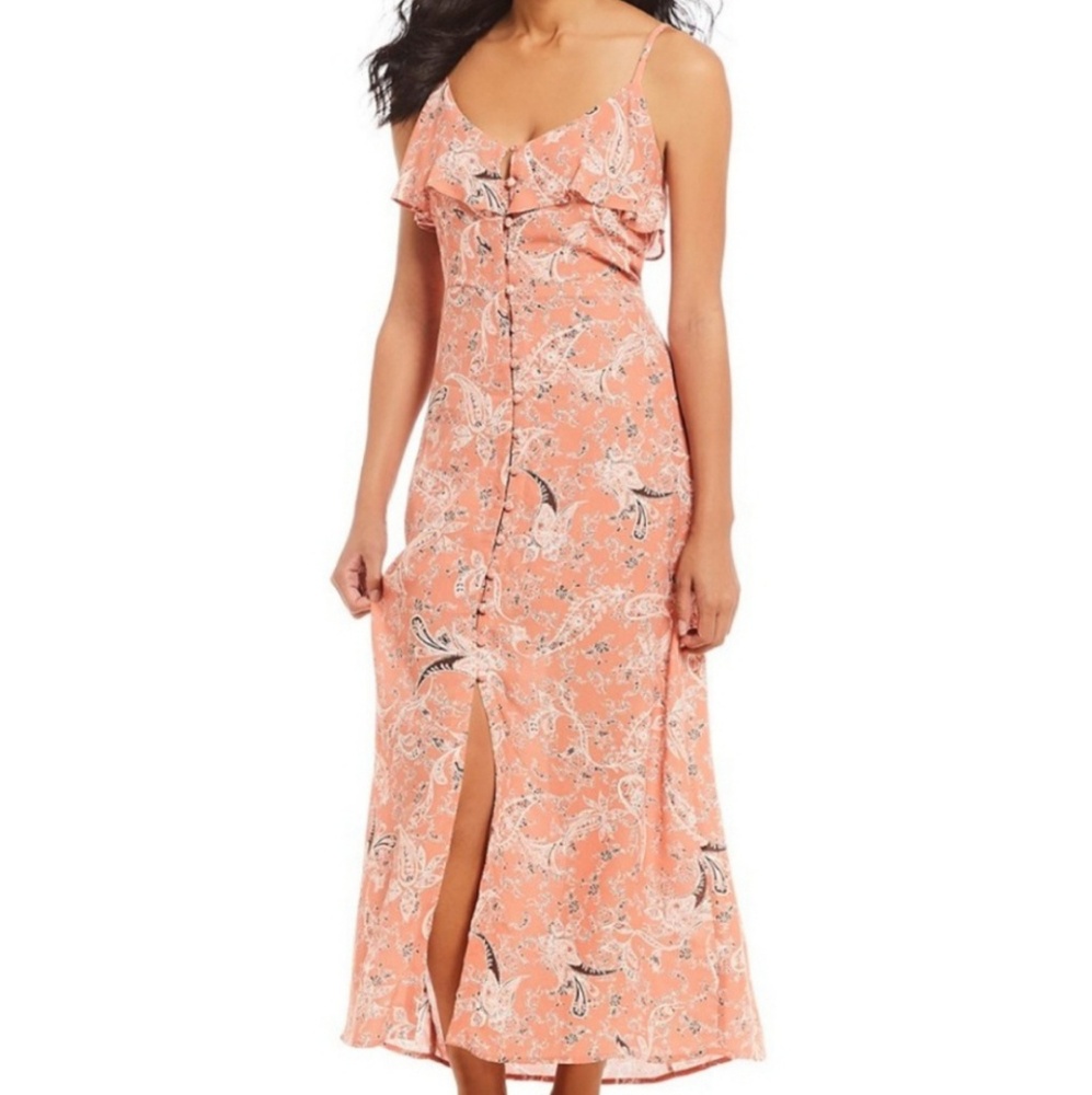 Sanctuary Isabella Button Down Maxi Dress. Sz M